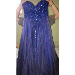 Strapless Prom Dress